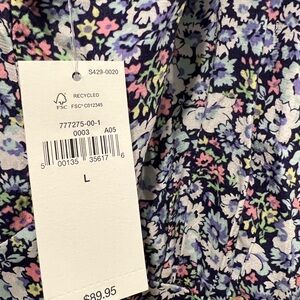 Gap Crepe Tiered V- Neck Maxi Dress